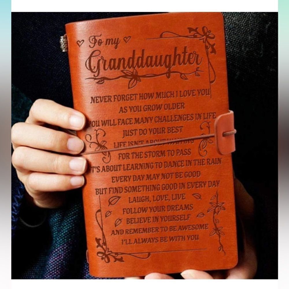 Granddaughter Journal Multifunction Travel Diary Gift